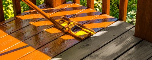 Deck Staining