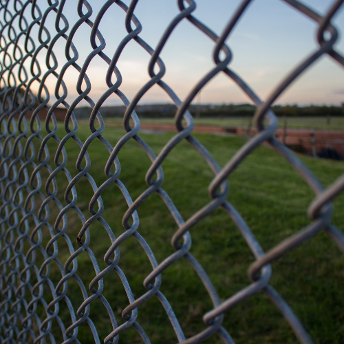 chain link fence gate