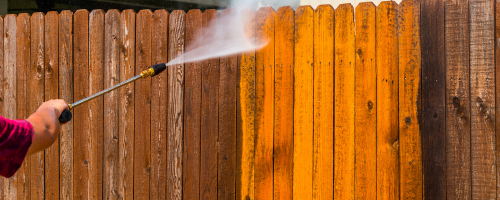 Fence Staining